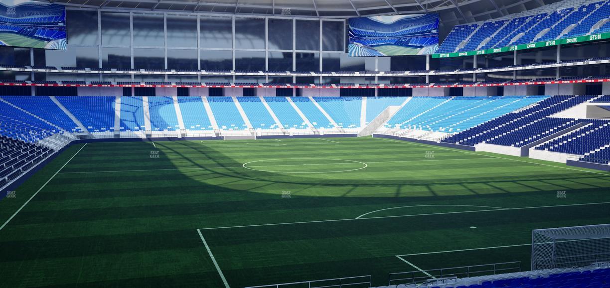 Estadio BBVA Bancomer - Section Norte 113 Seat View