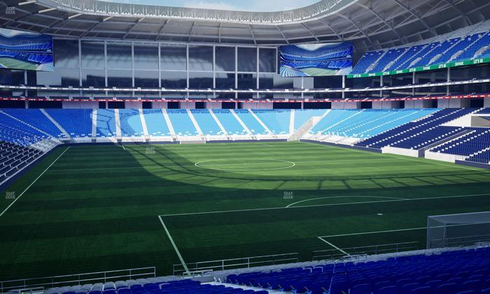Estadio BBVA Bancomer - Section Norte 113 Seat View