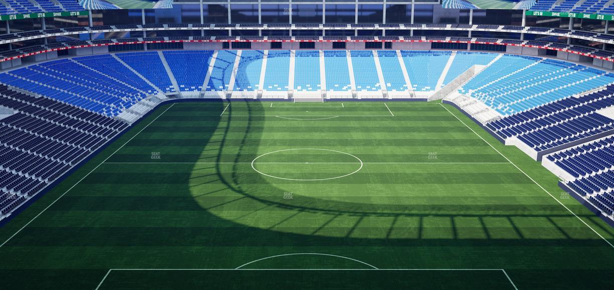 Estadio BBVA Bancomer - Section Norte 227 Seat View
