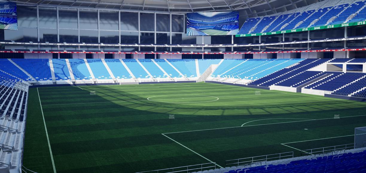 Estadio BBVA Bancomer - Section Oriente 114 Seat View