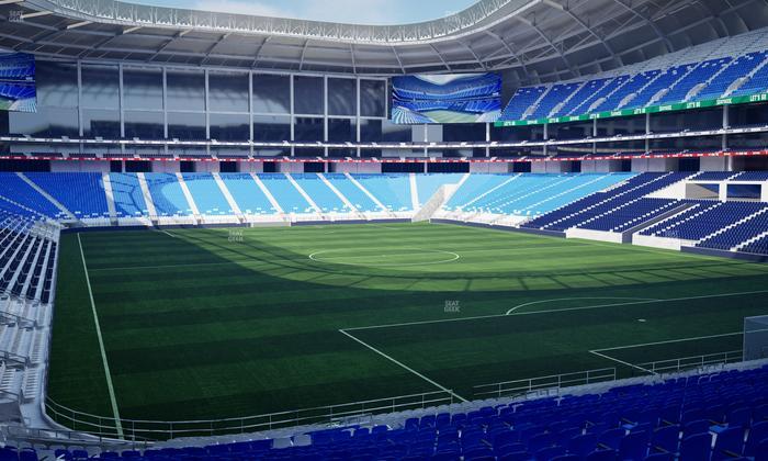 Estadio BBVA Bancomer - Section Oriente 114 Seat View