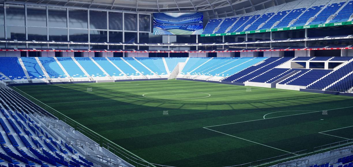 Estadio BBVA Bancomer - Section Oriente 115 Seat View
