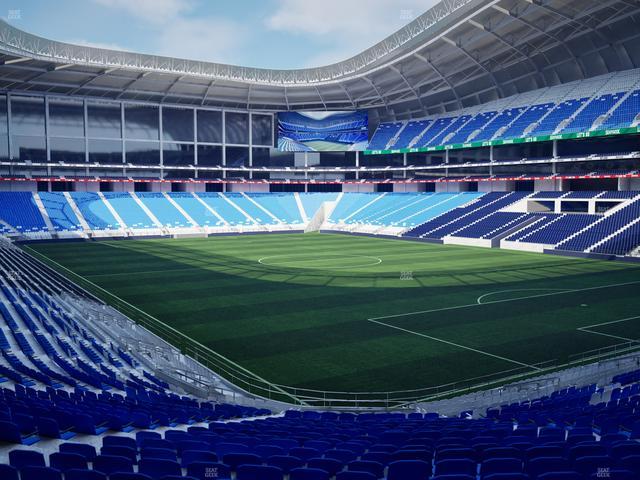 Estadio BBVA Bancomer - Section Oriente 115 Seat View