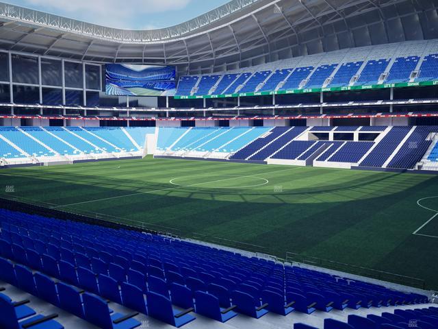 Estadio BBVA Bancomer - Section Oriente 117 Seat View