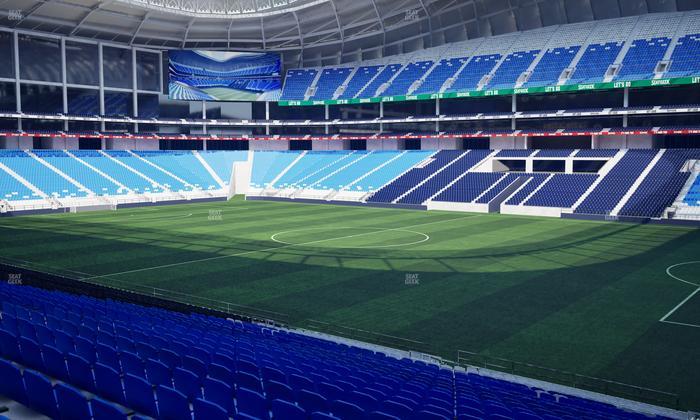 Estadio BBVA Bancomer - Section Oriente 117 Seat View