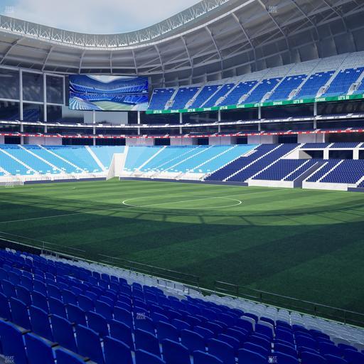 Estadio BBVA Bancomer - Section Oriente 117 Seat View