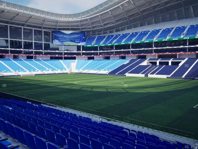 Estadio BBVA Bancomer - Section Oriente 117 Seat View Estadio BBVA Bancomer - Section Oriente 117 Seat View