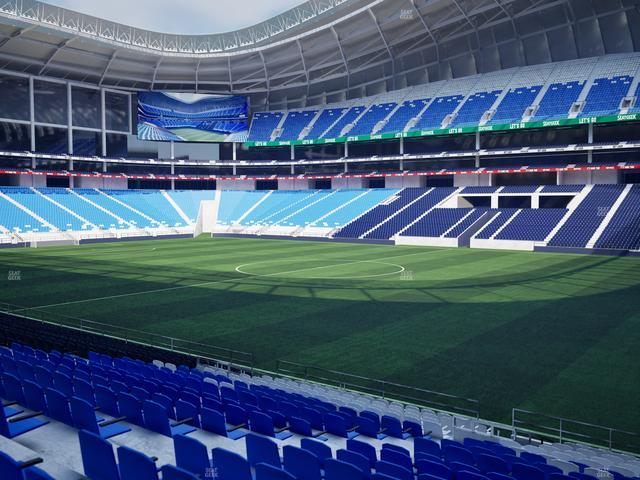Estadio BBVA Bancomer - Section Oriente 118 Seat View Estadio BBVA Bancomer - Section Oriente 118 Seat View