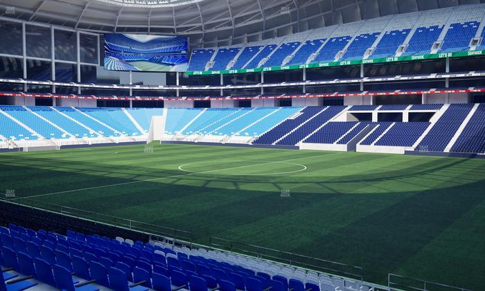 Estadio BBVA Bancomer - Section Oriente 118 Seat View