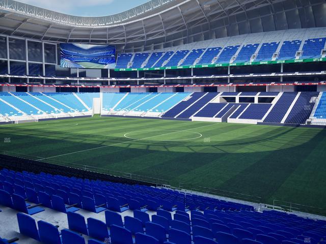 Estadio BBVA Bancomer - Section Oriente 118 Seat View