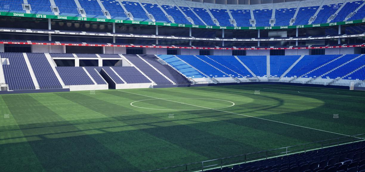 Estadio BBVA Bancomer - Section Oriente 120 Seat View