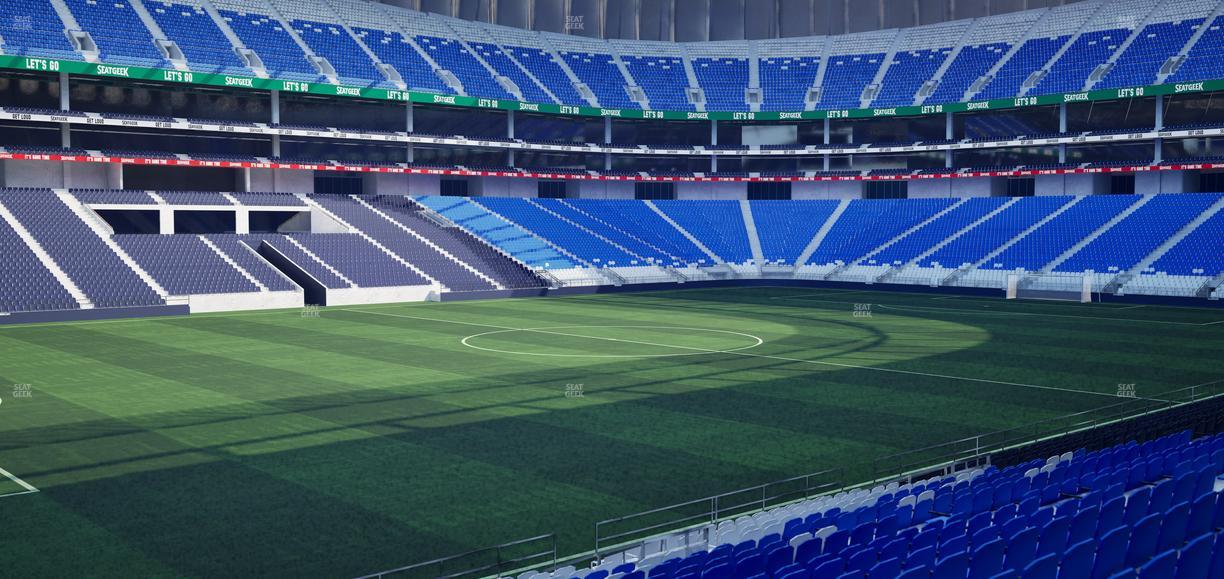 Estadio BBVA Bancomer - Section Oriente 122 Seat View