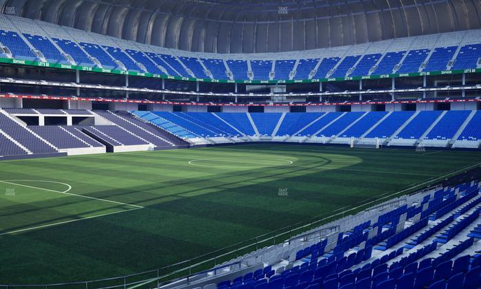 Estadio BBVA Bancomer - Section Oriente 123 Seat View