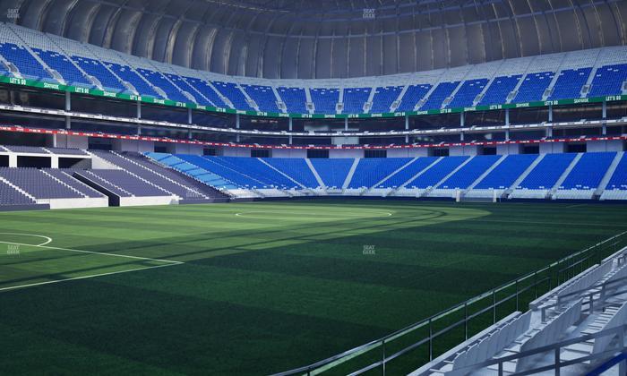 Estadio BBVA Bancomer - Section Oriente 123 Seat View