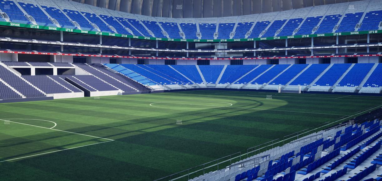 Estadio BBVA Bancomer - Section Oriente 124 Seat View