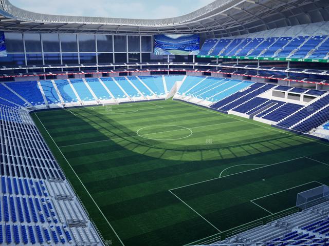 Estadio BBVA Bancomer - Section Oriente 233 Seat View