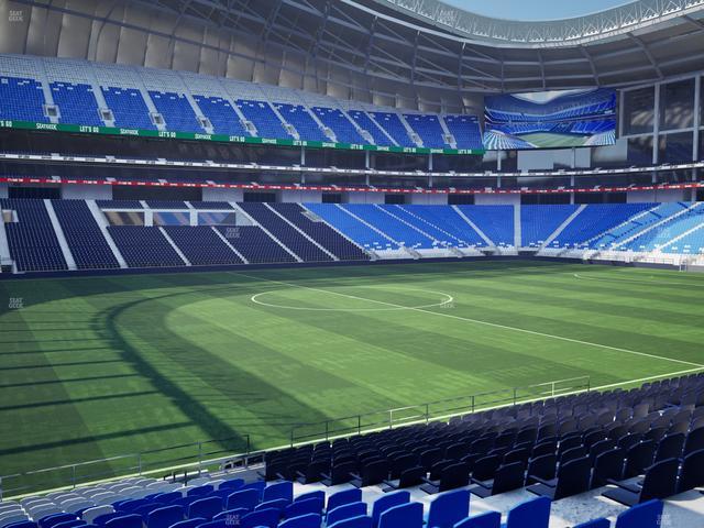 Estadio BBVA Bancomer - Section Poniente 101 Seat View Estadio BBVA Bancomer - Section Poniente 101 Seat View