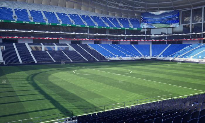 Estadio BBVA Bancomer - Section Poniente 101 Seat View