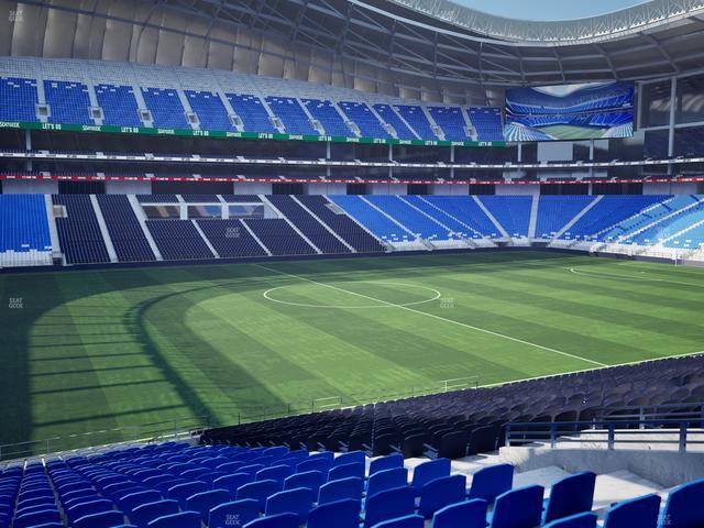 Estadio BBVA Bancomer - Section Poniente 101 Seat View