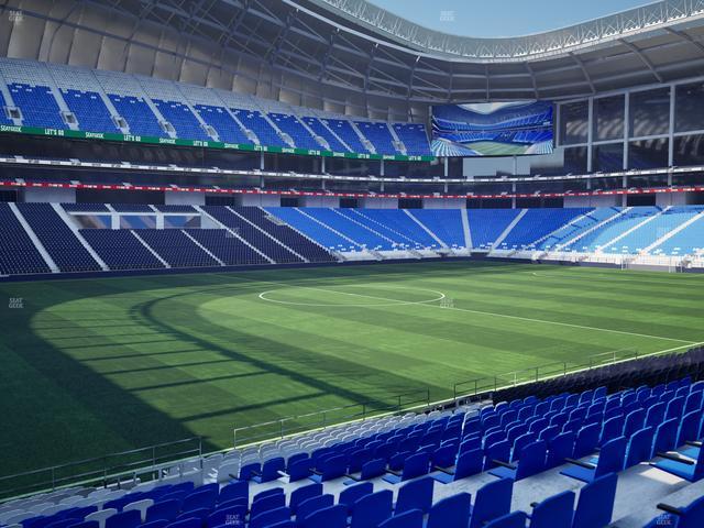 Estadio BBVA Bancomer - Section Poniente 102 Seat View Estadio BBVA Bancomer - Section Poniente 102 Seat View