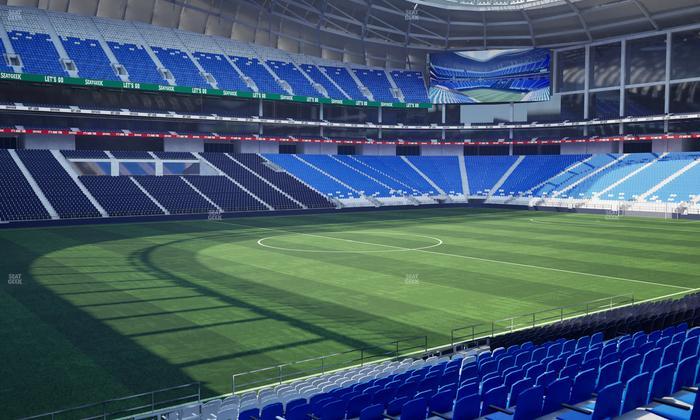 Estadio BBVA Bancomer - Section Poniente 102 Seat View