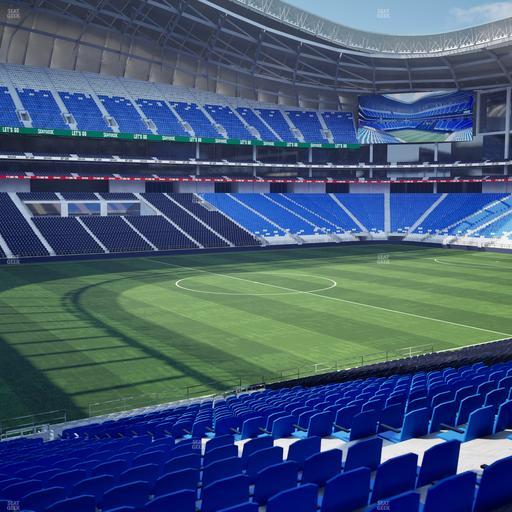 Estadio BBVA Bancomer - Section Poniente 102 Seat View