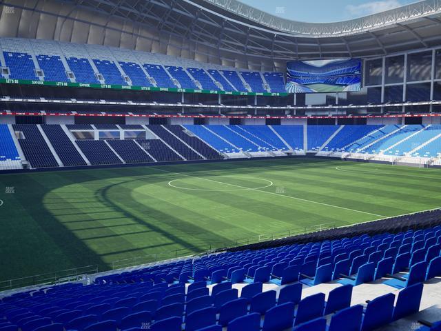 Estadio BBVA Bancomer - Section Poniente 102 Seat View