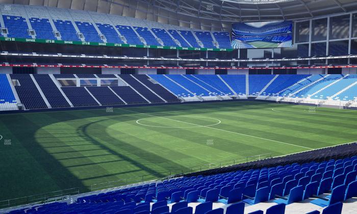 Estadio BBVA Bancomer - Section Poniente 102 Seat View