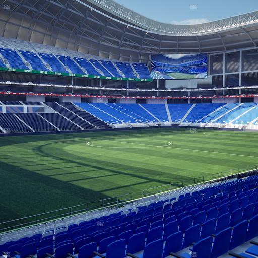 Estadio BBVA Bancomer - Section Poniente 103 Seat View