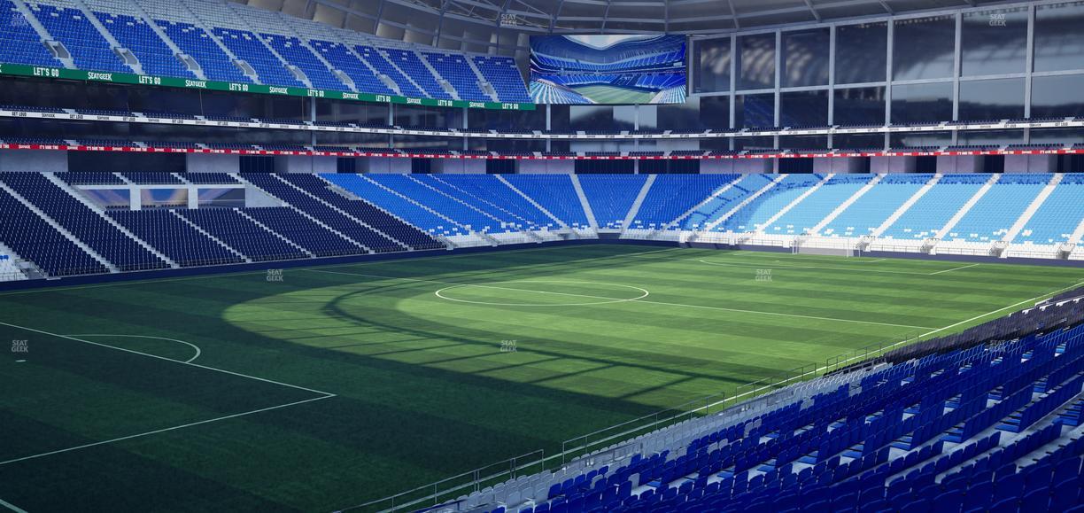 Estadio BBVA Bancomer - Section Poniente 104 Seat View