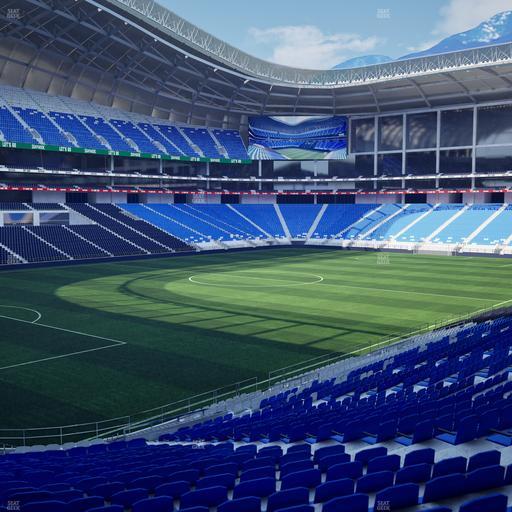 Estadio BBVA Bancomer - Section Poniente 104 Seat View