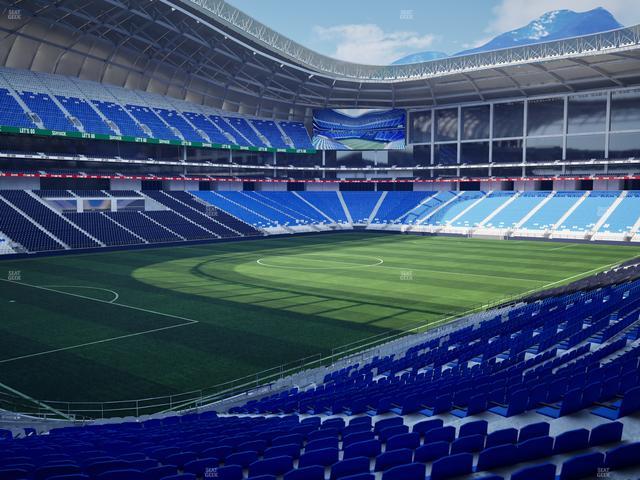 Estadio BBVA Bancomer - Section Poniente 104 Seat View