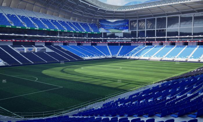 Estadio BBVA Bancomer - Section Poniente 104 Seat View