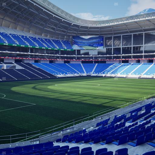 Estadio BBVA Bancomer - Section Poniente 104 Seat View