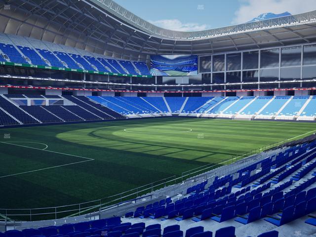 Estadio BBVA Bancomer - Section Poniente 104 Seat View Estadio BBVA Bancomer - Section Poniente 104 Seat View