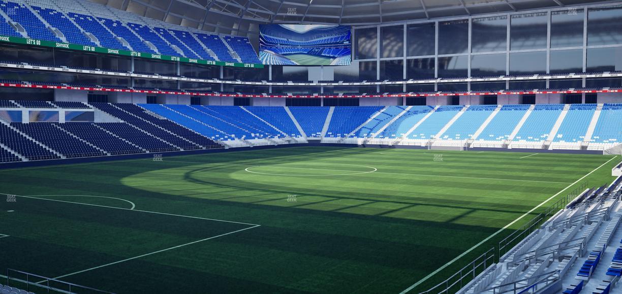 Estadio BBVA Bancomer - Section Poniente 105 Seat View