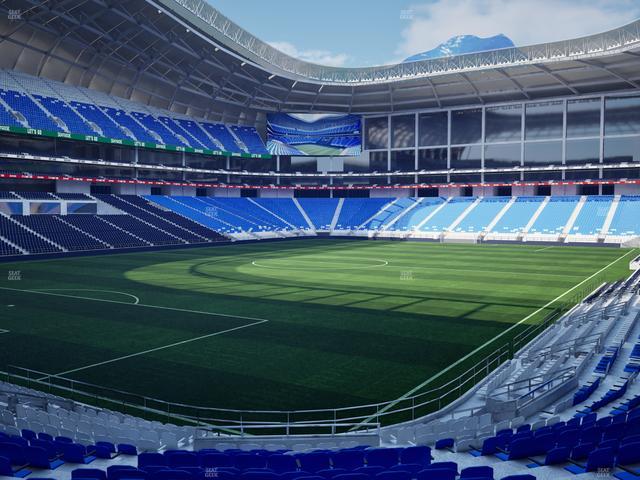 Estadio BBVA Bancomer - Section Poniente 105 Seat View Estadio BBVA Bancomer - Section Poniente 105 Seat View