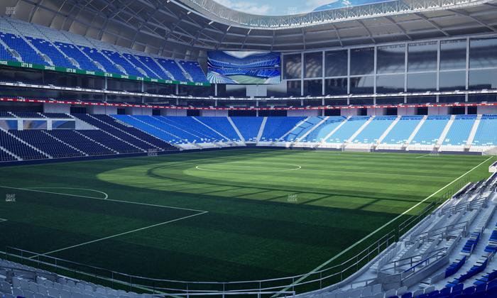 Estadio BBVA Bancomer - Section Poniente 105 Seat View