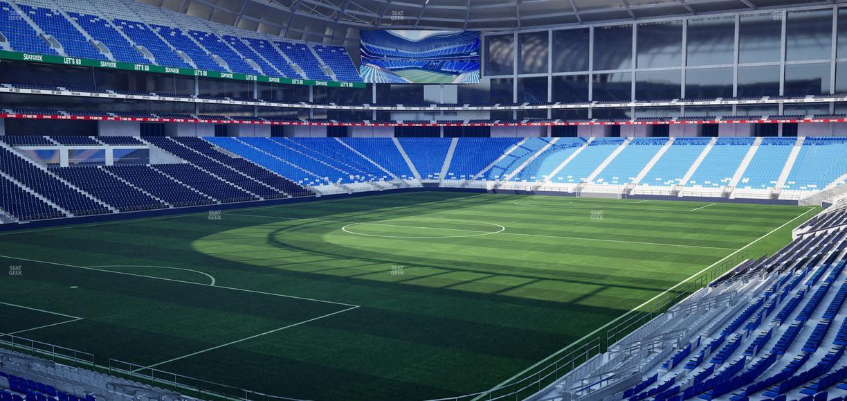 Estadio BBVA Bancomer - Section Poniente 105 Seat View
