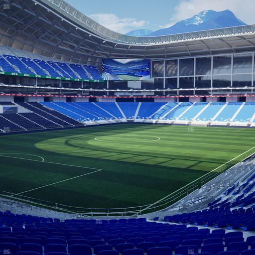 Estadio BBVA Bancomer - Section Poniente 105 Seat View