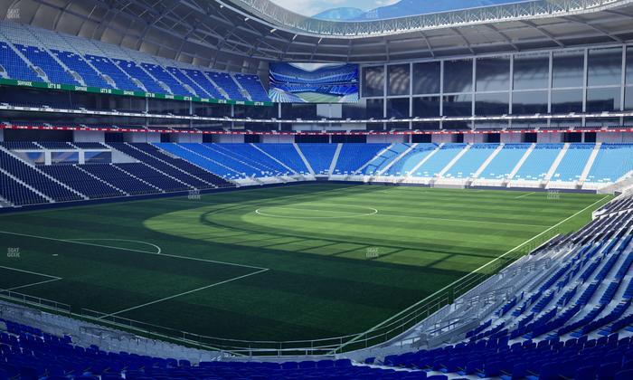 Estadio BBVA Bancomer - Section Poniente 105 Seat View