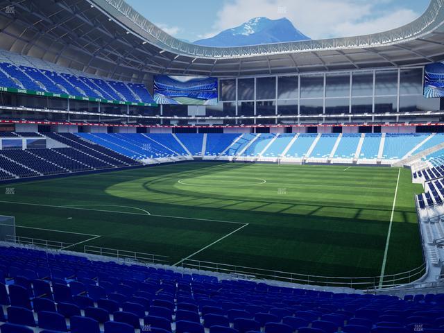 Estadio BBVA Bancomer - Section Poniente 106 Seat View