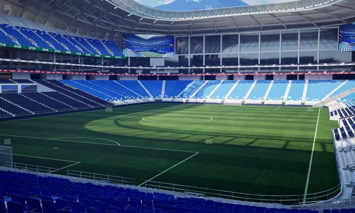 Estadio BBVA Bancomer - Section Poniente 106 Seat View