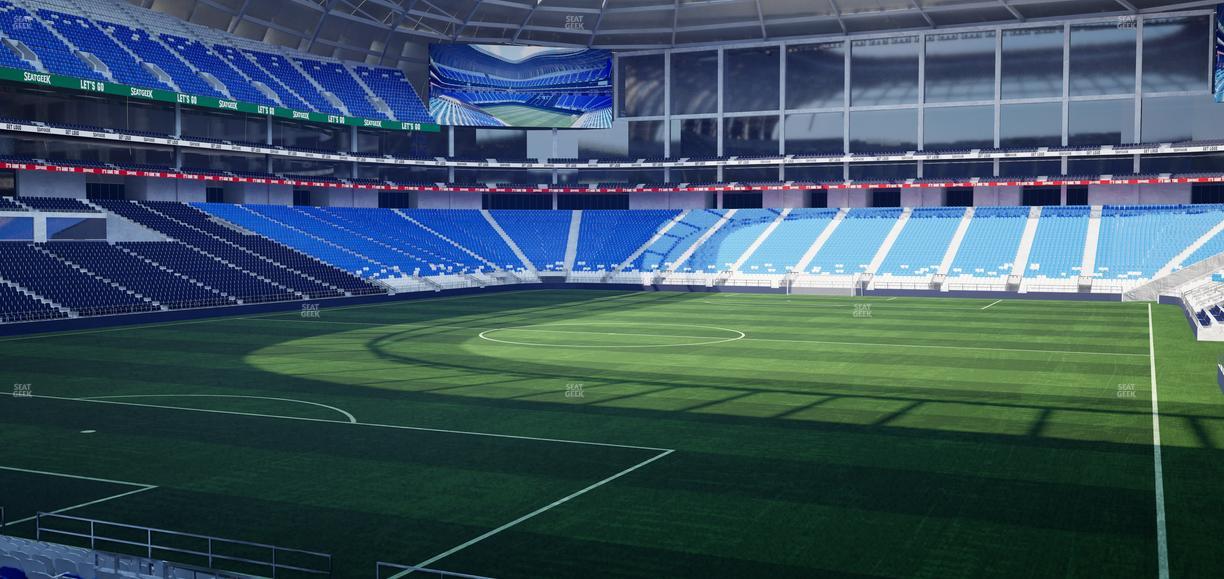 Estadio BBVA Bancomer - Section Poniente 106 Seat View