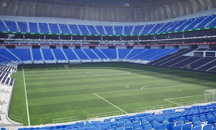 Estadio BBVA Bancomer - Section Poniente 133 Seat View