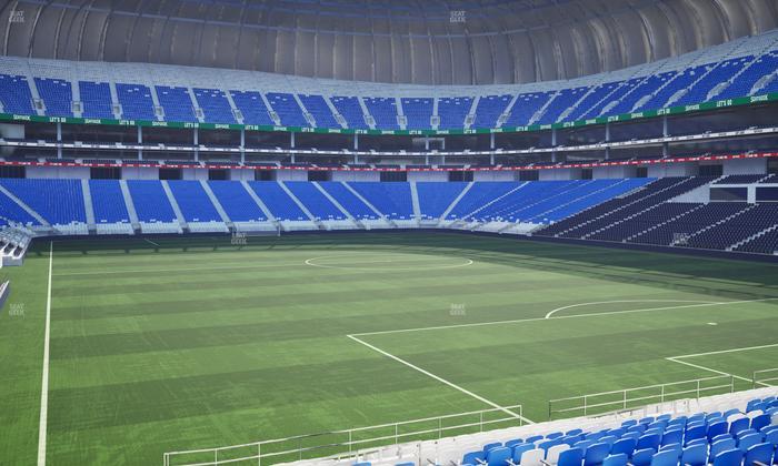 Estadio BBVA Bancomer - Section Poniente 133 Seat View