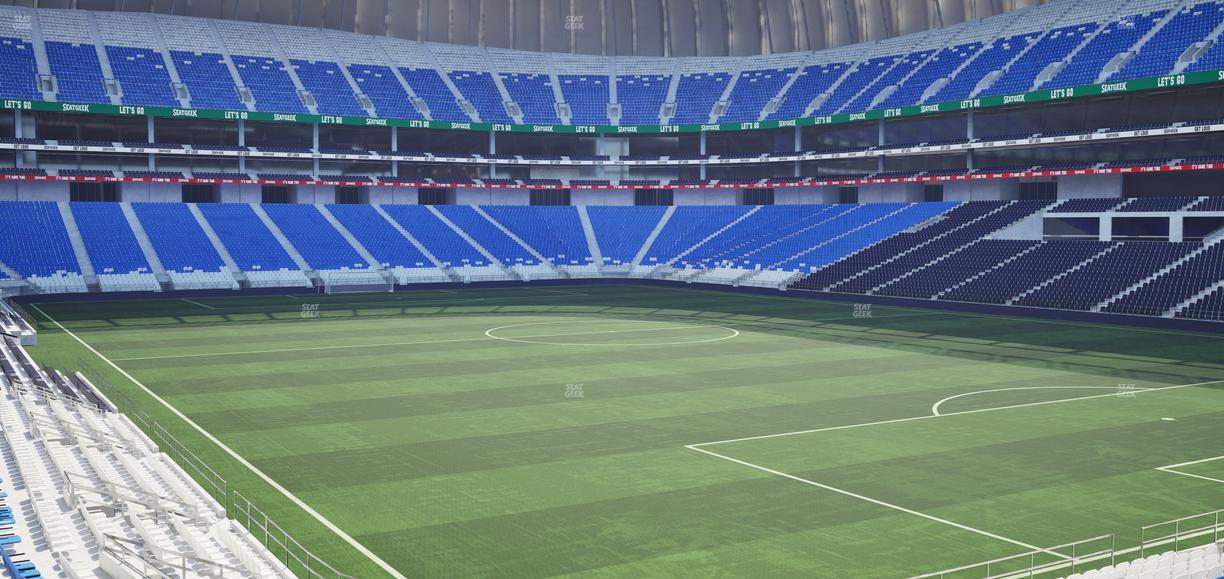 Estadio BBVA Bancomer - Section Poniente 134 Seat View