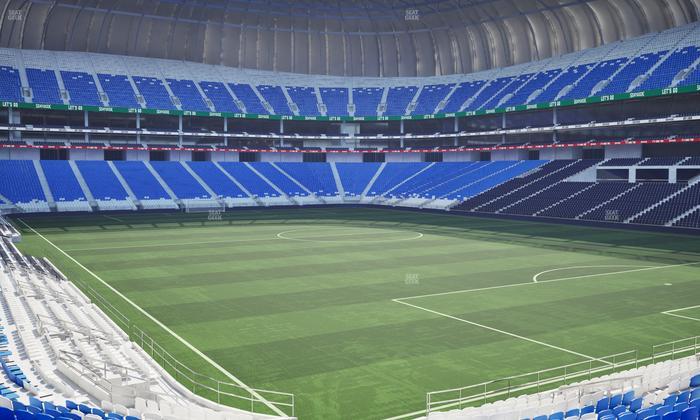 Estadio BBVA Bancomer - Section Poniente 134 Seat View