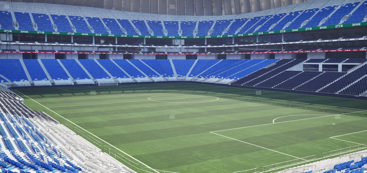 Estadio BBVA Bancomer - Section Poniente 134 Seat View