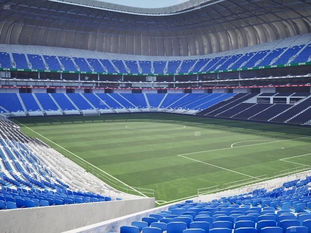 Estadio BBVA Bancomer - Section Poniente 134 Seat View